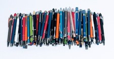 100ct Bulk Wholesale Mixed Lot Misprint Ball Point Retractable METAL Click Pens