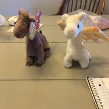 TY Beanie Babies  2 Dragons