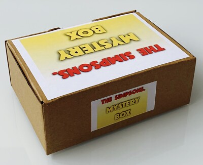 THE SIMPSONS BOX Neu und Originalverpackt Art. 02911 2 Figuren 