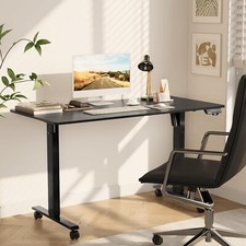 Electric Height Adjustable Standing Desk Ergonomic Home Office Sit Stand Up Desk
