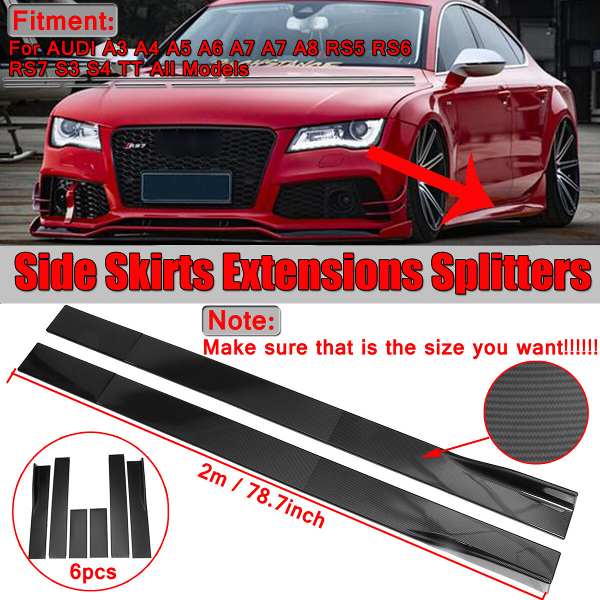 For AUDI A4 A5 A6 S4 78.7