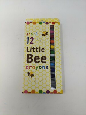 Set of 12 Little Bee Crayons (OOLY) (+3 yrs) UNUSED *Please Read Description* 