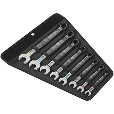 Wera 05020241001 6003 Joker 8 Imperial Set 1 Combination Wrench Set,economical