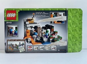 LEGO 21113 Minecraft The Cave 100% Complete w Box *Retired*