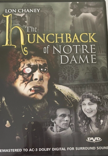 THE HUNCHBACK OF NOTRE DAME - LON CHANEY - DVD B & W ** Disc Only ** - Picture 1 of 2