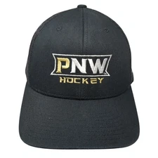 PNW Hockey Player Of The Game Snapback Trucker Hat Black OS The Classics Yupoong