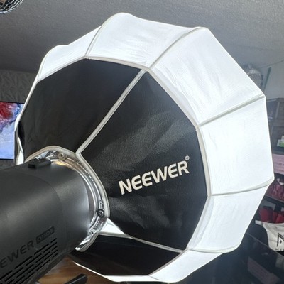 Neewer CB60B Octagon Softbox White Black Portable with Diffuser Carry Bag