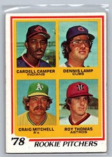 1978 Topps #711 Cardell Camper / Dennis Lamp / Craig Mitchell / Roy Thomas