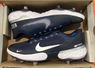 Size 12 Nike Alpha Huarache Elite 3 Baseball Cleats Navy  display picture 3