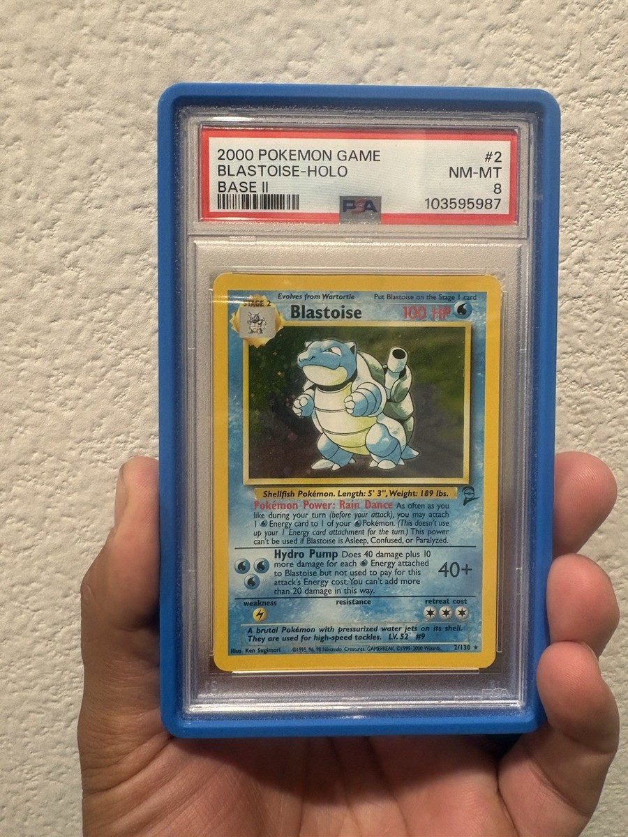 Pokmon TCG Base Set 2 Blastoise Holo Rare Card 2 /102