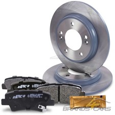 ATEC BREMSSCHEIBEN VOLL Ø262 + BREMSBELÄGE HINTEN FÜR HYUNDAI IONIQ KIA NIRO