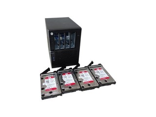 NAS 12 TB Terra Server System 1100190 Xeon E 2224 3 4 GHz 8 GB RAM DDR4 4x 3 TB HDD
