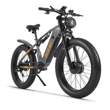 Doppelmotor 26" Elektrofahrrad RICH BIT C01 E-bike 48V20AH E-Mountainbike 7 …