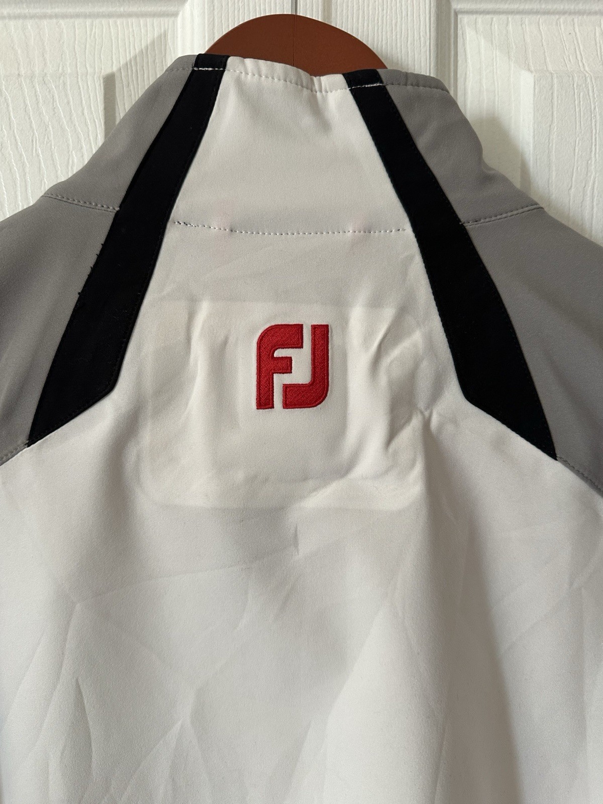 FootJoy Dryjoys Tour Collection Windshirt Mens Short Sleeve Waterproof Rain Sz M