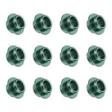 Inline Skate Bearing Bushing Spacers, 8mm 12 Pcs Aluminum Green