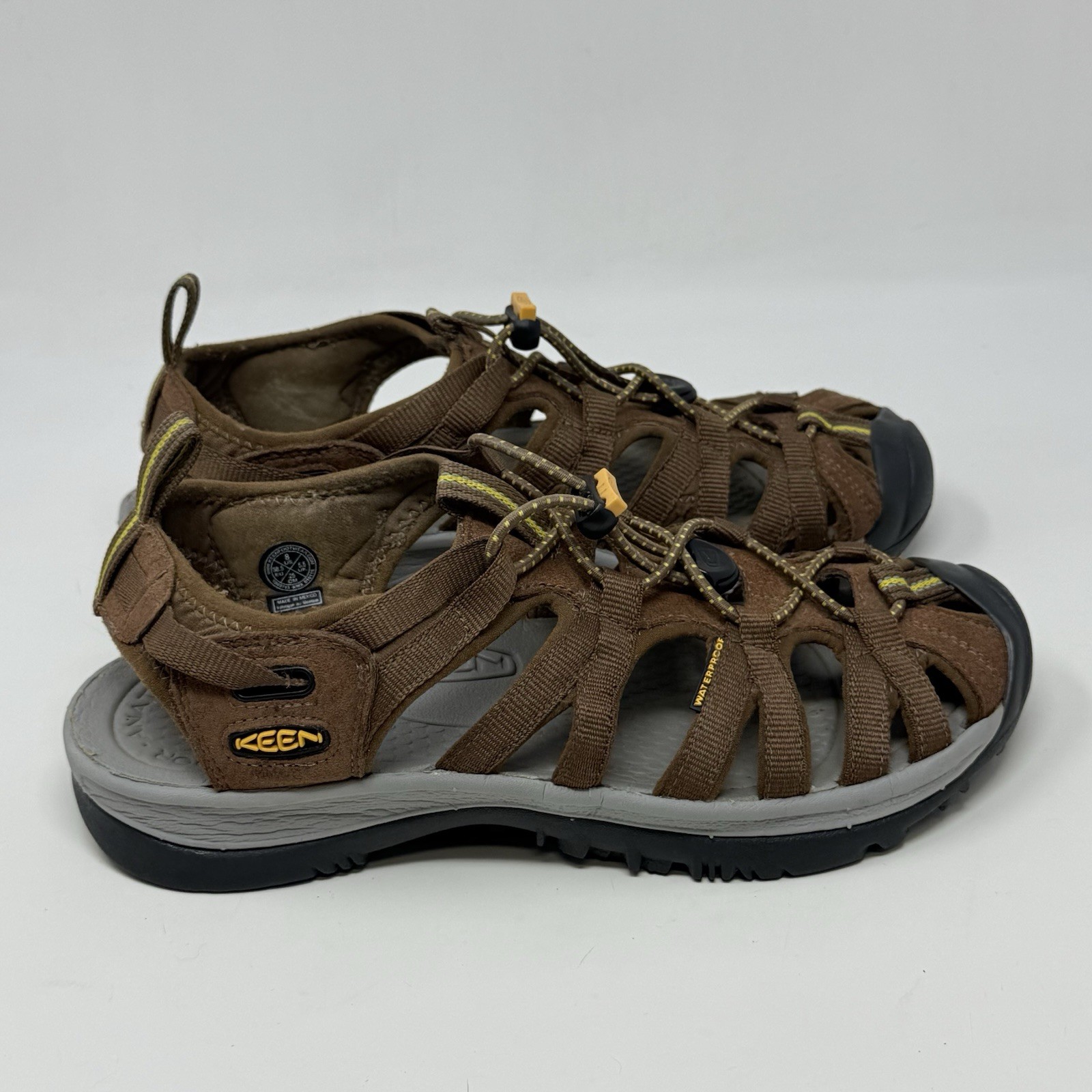 Sandali sportivi Keen Whisper donna 8 marroni impermeabili scarpe da trekking acqua