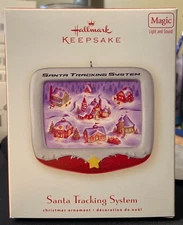 2007 Hallmark *Santa's Tracking System*  Magic!  Light & Sound. Mint In Mint Box