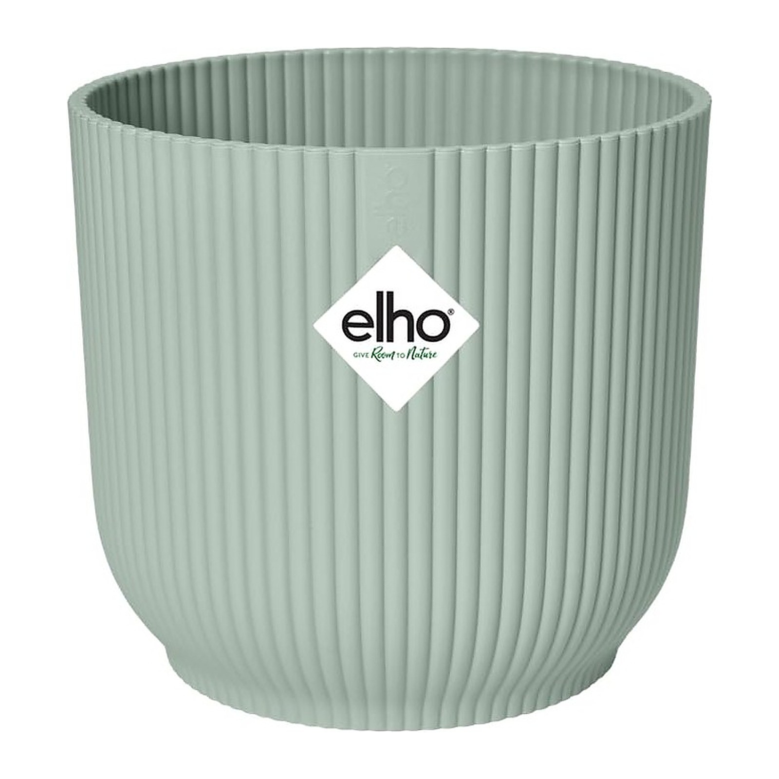 Elho Vibes Fold Round Flower Pot 14cm Sorbet Green - 2501301436900