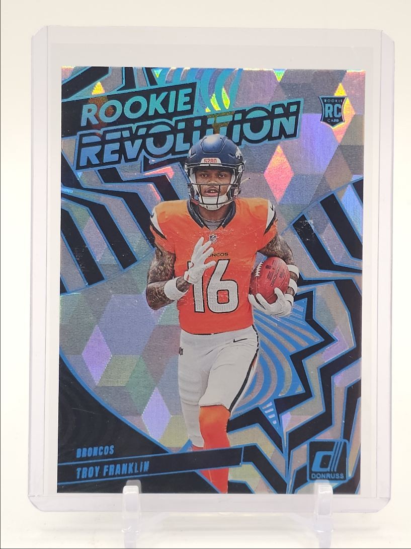 Troy Franklin Panini Donruss Rookie Revolution #29 Cubic