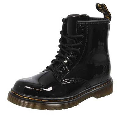 Dr. Martens 1460 T - Patent Lamper Schwarz - Junior Kinderschuhe