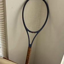 ProKennex Copper Ace Tennis Racquet 4 3/8" Grip Blue w/ Brown Grip