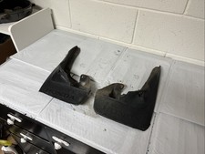 1990-1991 Honda Civic Sedan Front Mudflaps Splash Guard Oem Sh4 Mud Flap Damage 1990-1991 Honda Civic Sedan Front Mudflaps Splash Guard Oem Sh4 Mud Flap Damage