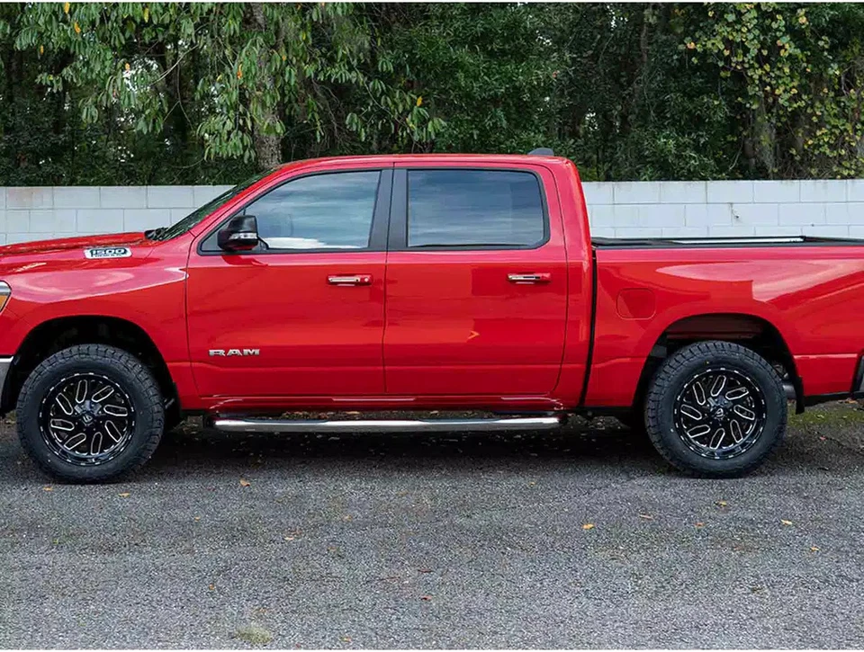 Ionic 3" Stainless Nerf Bars Fit 2000-2006 Toyota Tundra 4-Door Extended Cab Foto 4 de 4