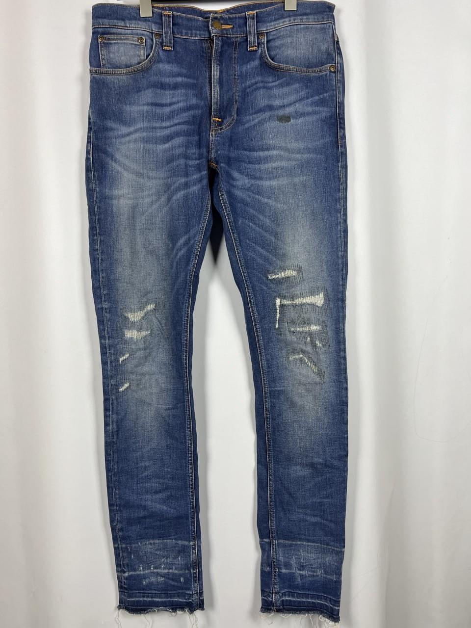 NUDIE Denim Blue Stretch Slim Skinny Jeans Size W31 L32