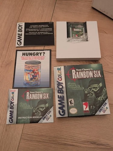 Tom Clancy's Rainbow Six GBC Game Boy Color Complete CIB Good Condition! Rare!