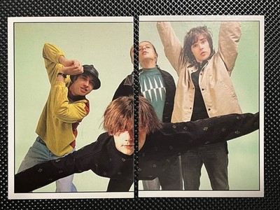 The Stone Roses Panini Smash Hits 1990 Ian Brown John Squire  Rookie RARE!!