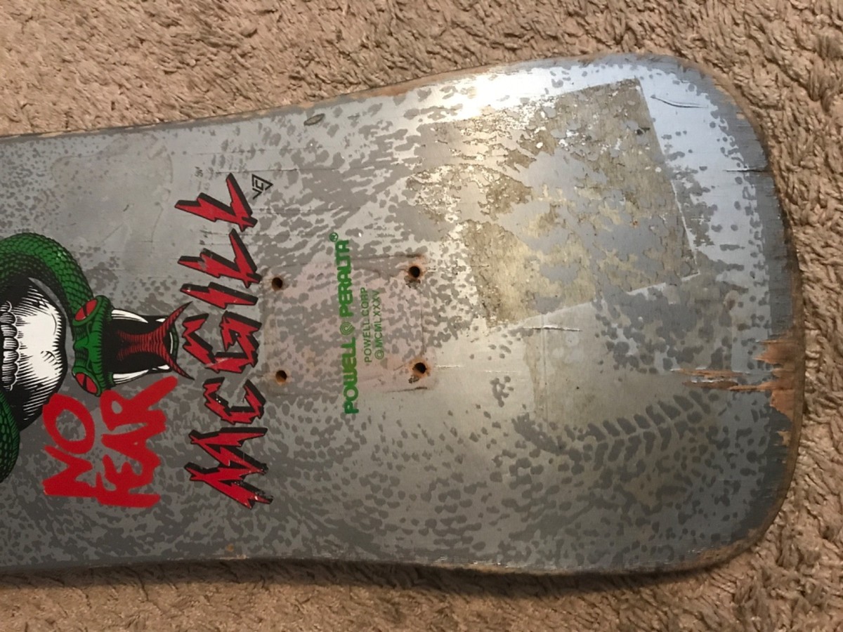 1990 POWELL PERALTA MIKE MCGILL SKATEBOARD DECK VINTAGE RARE NOT A