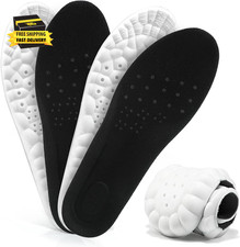 Steppers Cloud Insoles for Men Women 2 Pairs Soft Memory Foam Shoe Inserts,