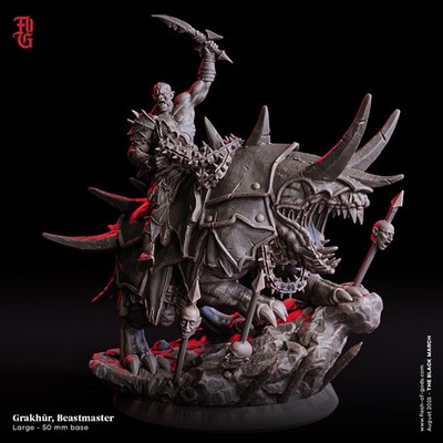 Grakhûr, Beastmaster by Flesh of Gods | D&D | DnD | Print on Demand