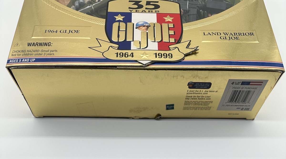 GI Joe - 35 Years 1964 GI Joe - 1999 Land Warrior GI Joe - Hasbro