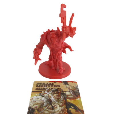 ZOMBICIDE: Undead Or Alive STEAM MONSTER Mini & Card NEW!!