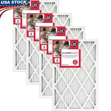 MERV 11 Pleated HVAC Air Filter Indoor Cleaner Home Allergy Pet Dander Dust New