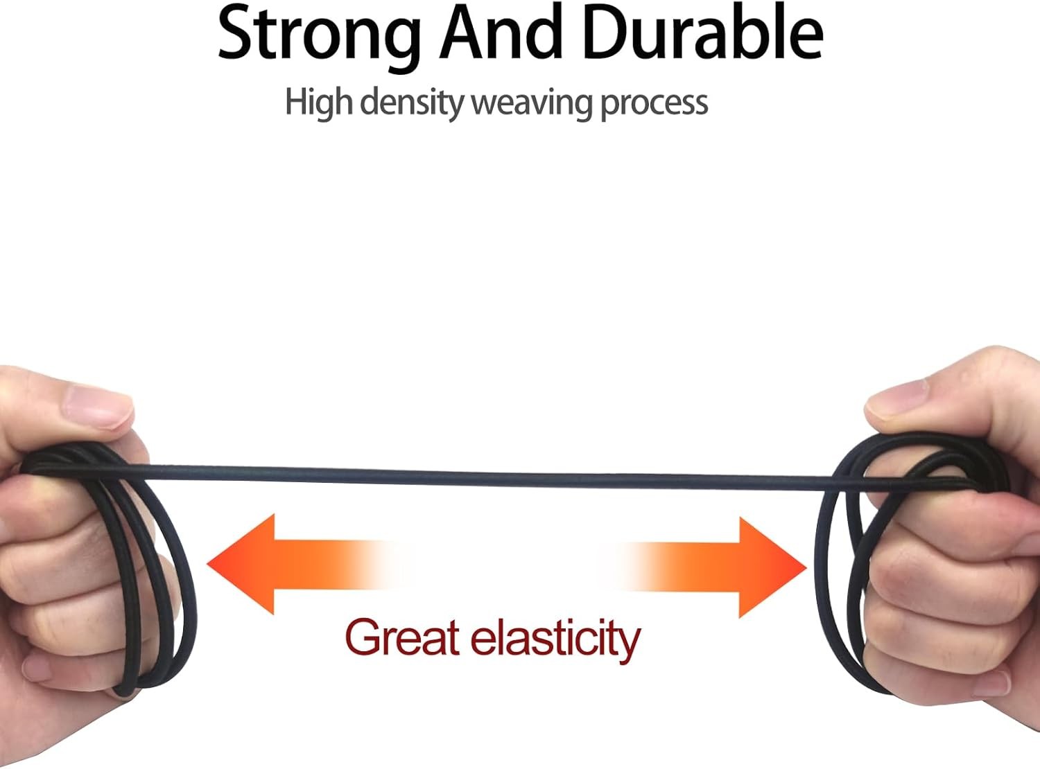 Quacc 1 Pair No Tie Elastic Shoelaces Tieless Shoe Laces with Strong Lock for Sn