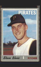Steve Blass 1970 Topps #396 - (pk6)