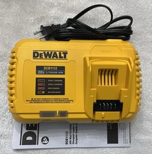 New Dewalt DCB1112 20 Volt MAX FLEXVOLT 12 Amp Fan-Cooled Fast Battery Charger