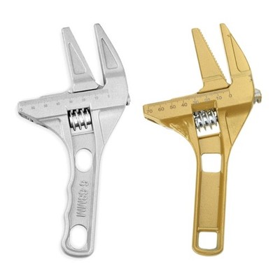 6-68mm Aluminum Alloy Adjustable Spanners Wrenches6-68mm Wide Jaw Large Openings