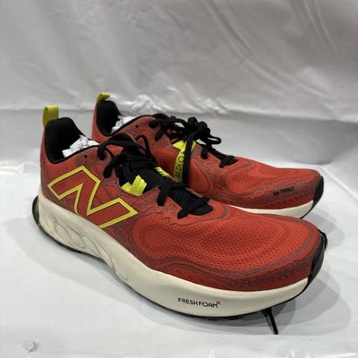 New Balance Fresh Foam X Hierro v8 Mens US 11.5 Red Trail Running Shoes EBS2700