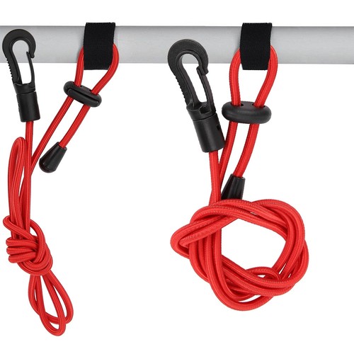 (Rot) Portable Outdoor Nylon Elastic Paddle Leine Für Kanu Kajak Angelrute TN - Bild 6 von 13