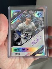 Bobby Witt Jr. Black w/ Purple Ink On-Card Auto /10 - 2025 Topps Diamond Icons