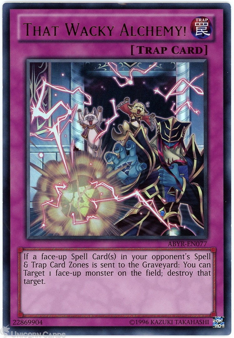 ABYR-EN077 That Wacky Alchemy! Ultra Rare UNL Edition Mint YuGiOh Card