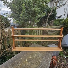 Vintage Ercol Windsor Plate Rack / Wall-mounted Shelf