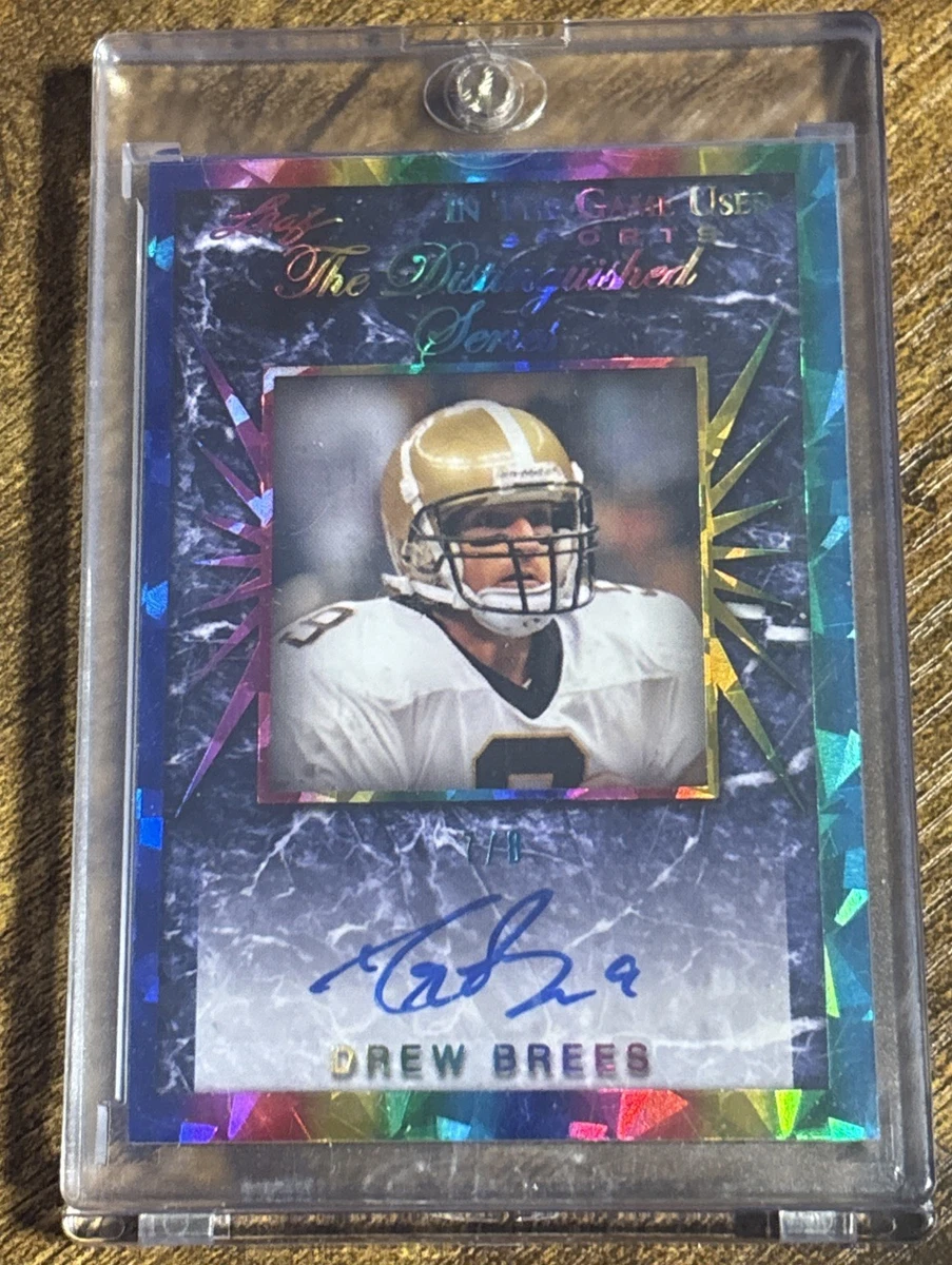 Drew Brees Football New Orleans Saints Sports Autographed Trading