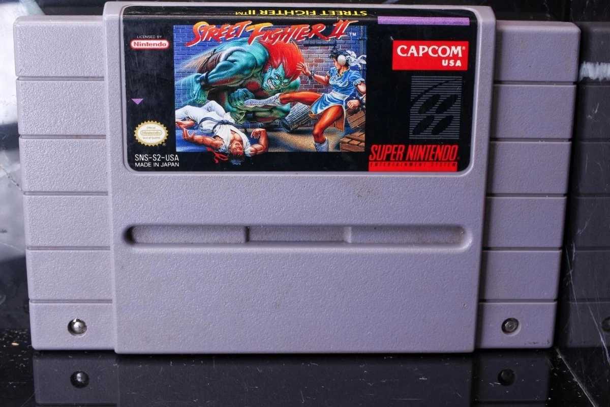 Trader Games - SUPER STREET FIGHTER II SUPER FAMICOM (SFC) NTSC-JAPAN ( COMPLETE - GOOD CONDITION OVERALL) sur Super famicom