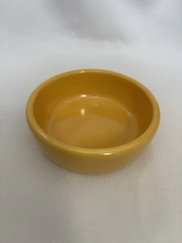 Vintage Fiesta *Yellow* Relish Tray Center Insert *Near Flawless*