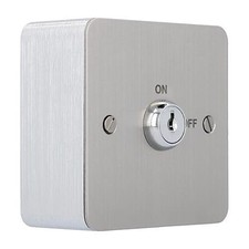CDVI KS001 Single Gang MAINTAINED KEY SWITCH Stainless Steel ON/OFF KEY-SSMAKA