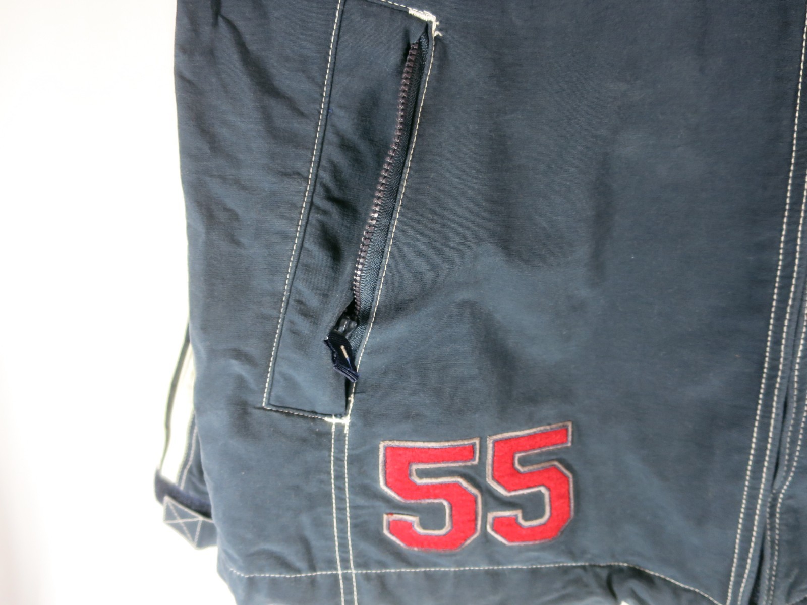 Disneyland Resort 55 Navy  Blue Track  Med Jacket Windbreaker Sm Pants Lot of 3 image 8
